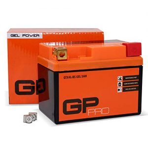 Motorrad-Batterie GP-PRO Gel-Batterie 12V 5Ah GTX4L-BS