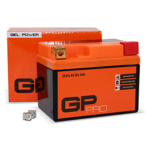 Die beste motorrad batterie gp pro gel batterie 12v 5ah gtx4l bs Bestsleller kaufen
