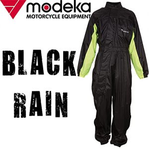 Motorrad-Regenkombi Modeka Black Rain Regenkombi 1 Teiler