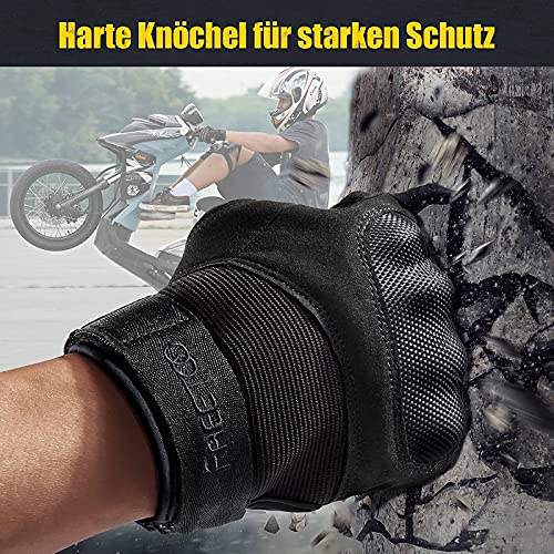 Motorradhandschuhe FREETOO Herren Sport Handschuhe Vollfinger