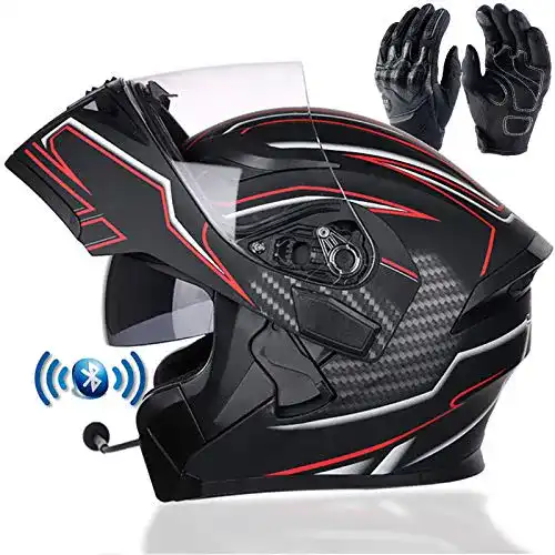 Motorradhelm (Bluetooth) Braveking Motorradhelm
