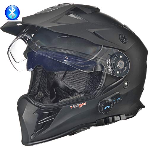 Motorradhelm (Bluetooth) rueger-helmets RX-968 COM Bluetooth