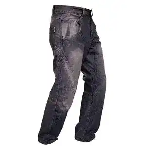 Motorradjeans newfacelook Schwarze Motorradhose