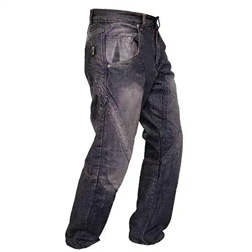 Motorradjeans newfacelook Schwarze Motorradhose