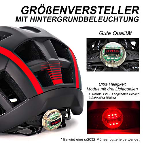MTB-Helm VICTGOAL Fahrradhelm MTB Mountainbike Helm