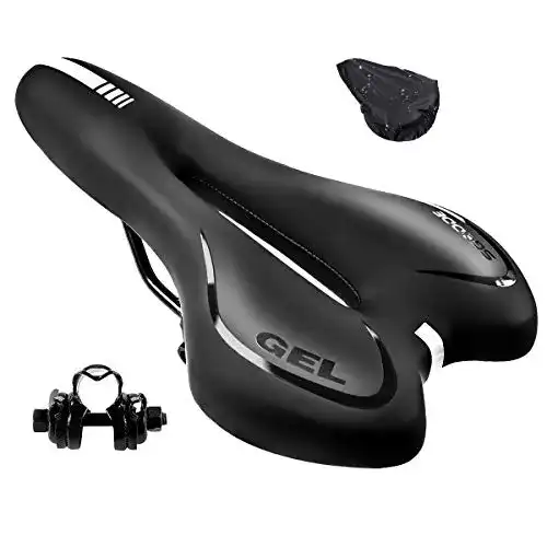 MTB-Sattel SGODDE Fahrradsattel, Gel Fahrrad Sattel, hohl