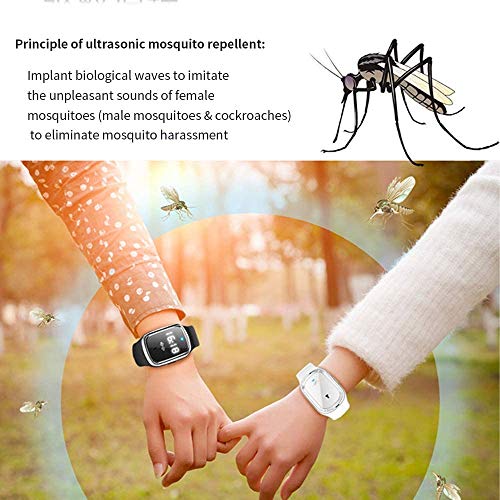 Mückenarmband MENGZF Ultraschall Mückenschutz-Armband