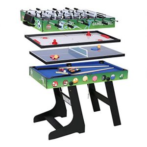 Multifunktionsspieltisch JH Faltbarer Spieltisch (4 in 1)