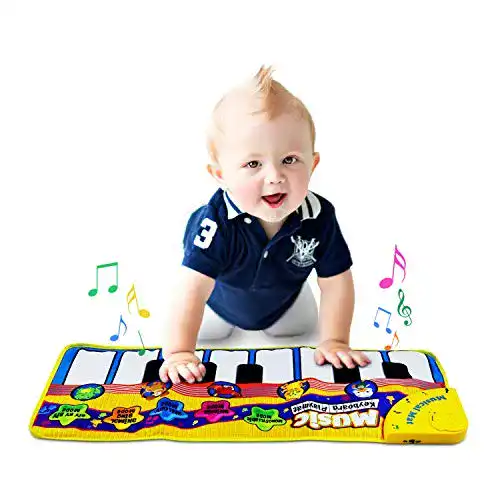 Musikmatte Shayson Klaviermatte, Musik Teppich Touch Play