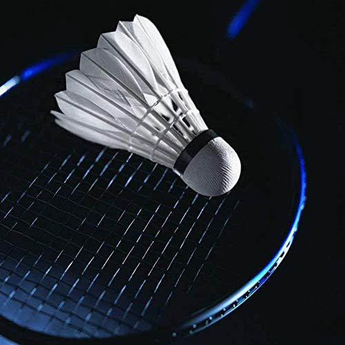 NaturfederbÃ¤lle iheyfill 12 Stück Badminton Bälle,Gänsefeder Badminton Federbälle,Naturfederbälle