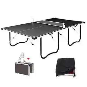 Outdoor-Tischtennisplatte Stoge Upgrade Faltbar Tischtennisplatte Outdoor/Innen, Tischtennistisch