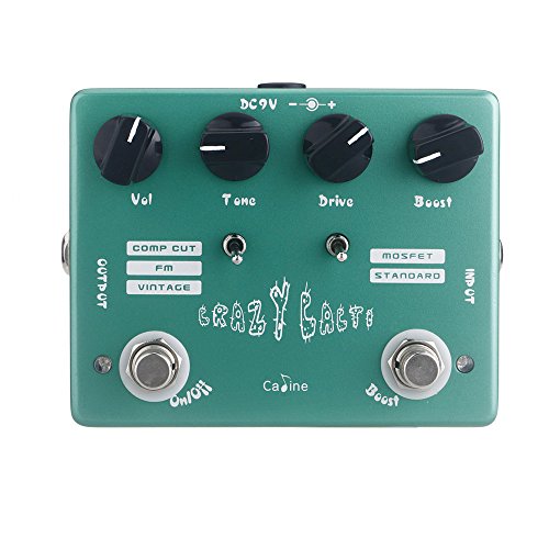 Overdrive-Pedal Caline CP-20 Overdrive effektpedal Crazy Cacti