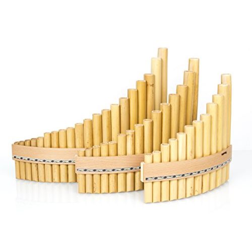 Panflöte Plaschke Instruments aus Bambus mit 20 Töne-Rohre