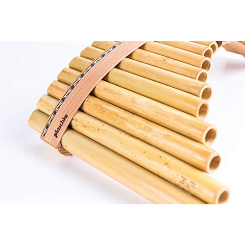 Panflöte Plaschke Instruments aus Bambus mit 20 Töne-Rohre