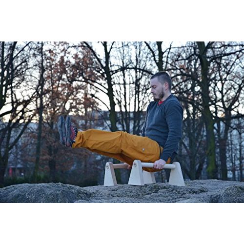 Parallettes EdelKRAFT ® Minibarren to go – Handstand, Push-ups