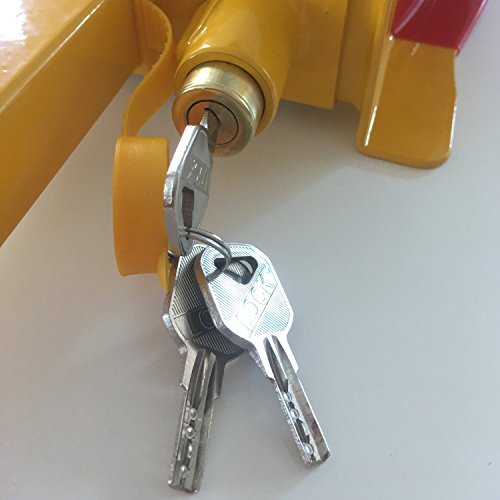 Parkkralle TierXXL mit Sicherheitsschloss und 3 Schlüsseln