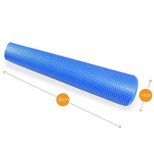 Pilates-Rolle High Pulse® Faszienrolle | Pilates Rolle inkl. Fitnessband + Gratis Übungsposter