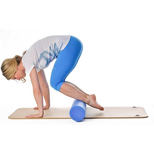 Pilates-Rolle Kawanyo Yoga- & Pilatesrolle blau 90 cm 14,5 cm Ø Training Pilates Fitness