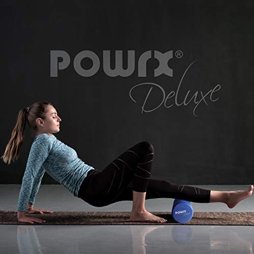 Pilates-Rolle POWRX Yoga-Rolle//Schaumstoff-Rolle/Foam-Roller/Faszien-Training/Selbstmassagerolle