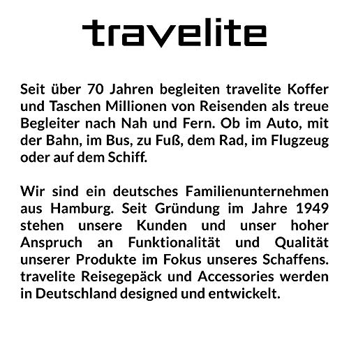 Platinium-Koffer Travelite 4-Rad Koffer L mit TSA Schloss