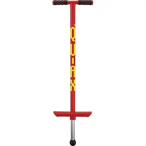 Pogo-Stick QU-AX Pogostick Rot, Fuer 20 Bis 30 kg Koerpergewicht