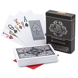 Pokerkarten Bullets Playing Cards Premium Profi Plastik Platinum