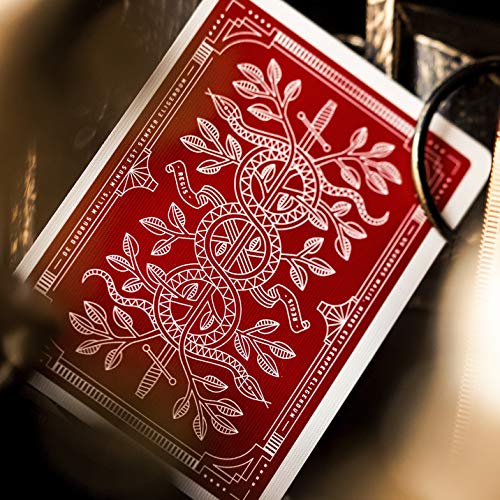 Pokerkarten Theory Rot Monarch Spielkarten von 11 & Fahrrad