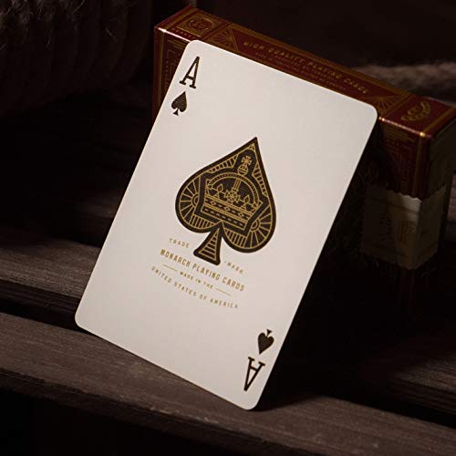 Pokerkarten Theory Rot Monarch Spielkarten von 11 & Fahrrad
