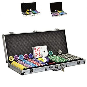 Pokerkoffer SONLEX mit 300 500 1000 Laser Pokerchips