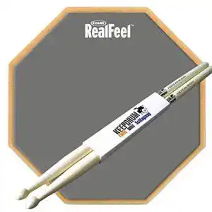 Practice-Pad Evans RF12D Real Feel Practice Pad Übungspad 2-seitig