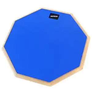 Practice-Pad Keepdrum DP-BL12 Drum Practice Pad Blau 12 Zoll