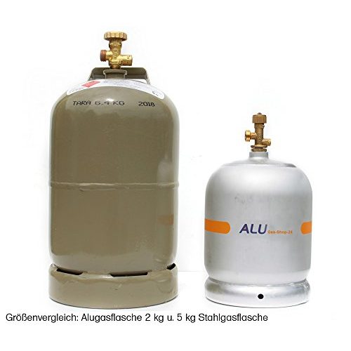 Propangasflasche Gas-Shop-24 Alu / Gasflasche 2,7 kg