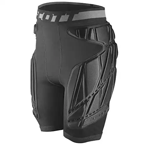 Protektorenhose Scott Light Padded Fahrrad schwarz: Größe: S