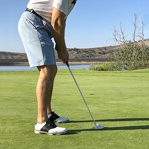 Putter GoSports The Classic Golf – Premium Grip und Putt Putt Style Zwei-Wege-Kopf für Rechts- und Linkshänder