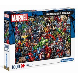 Puzzle Clementoni 39411 Marvel Universe – 1000 Teile, Impossible