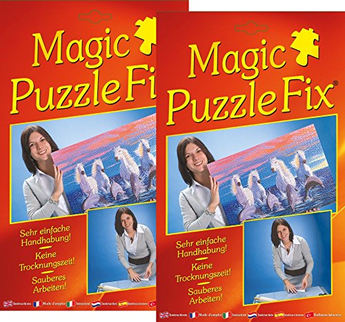 Die beste puzzle kleber m i c magic puzzle fix 2er set Bestsleller kaufen
