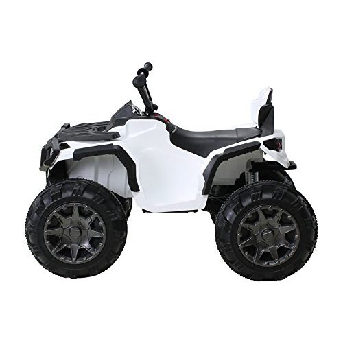 Quad Actionbikes Kinder Elektro Offroad 2 x 35 Watt (Weiß)