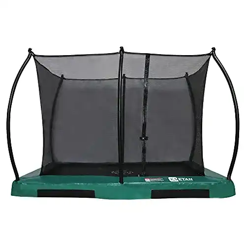 Rechteckiges Trampolin Etan Hi-Flyer Outdoor Boden Trampolin