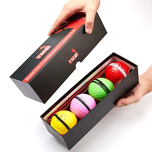 Reflexball Boxen YMX BOXING Reflexball – 4 Bälle + 2 Stirnbänder