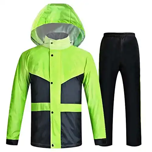 Regenanzug GLLL-raincoat 2-teiliges Unisex-Set Mit Kapuze