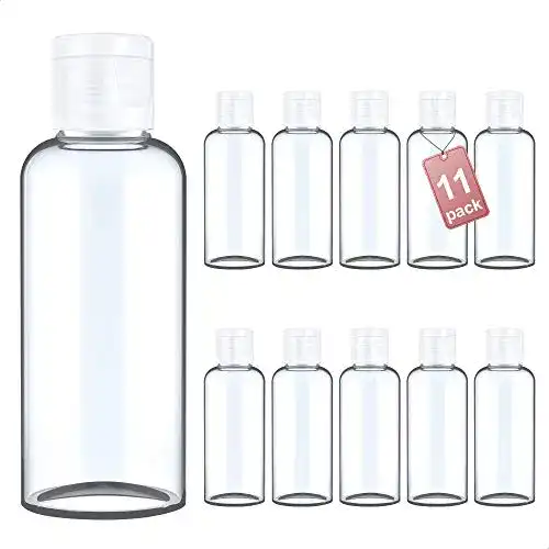 Reiseflaschen 100ml LG Luxury & Grace Set 11 Kosmetikflaschen