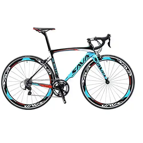 Rennrad SAVADECK Warwind5.0 Carbon 700C Vollcarbon Rahmen Rennräder mit Shimano