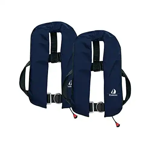 Rettungsweste 12skipper 2er-Sets Automatik-Rettungswesten