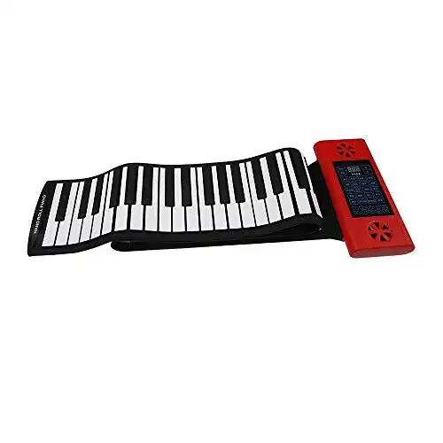 Rollpiano KIKIRon-MusicalInstrument Verdickt 88 Tasten Flexibel