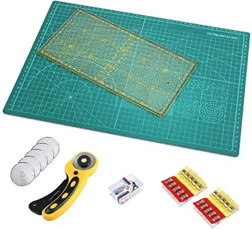 Rollschneider MVPower A3 Schneidematte Set, selbstheilend