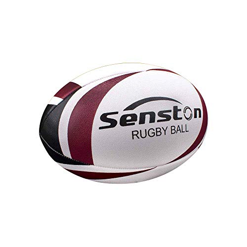 Rugby-Ball Senston Rugby Ball Ultra Grip Rugbyball Größe 5 Rugbybälle