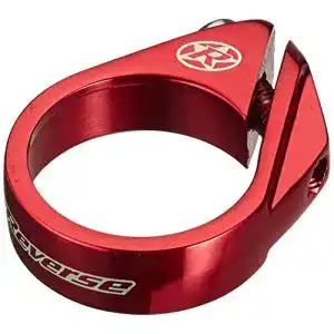Sattelklemme Reverse Bolt Clamp 34.9mm rot