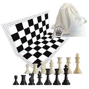 Schachbrett SchachQueen – Schachset – komplettes Schachspiel