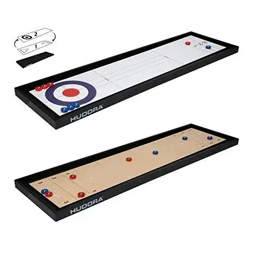 Shuffleboard HUDORA 71475 Shuffle Spiele, schwarz