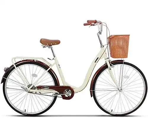 Singlespeed Bike XYLUCKY Frauen-Cruiser Bike Adult Beach Cruiser Bike